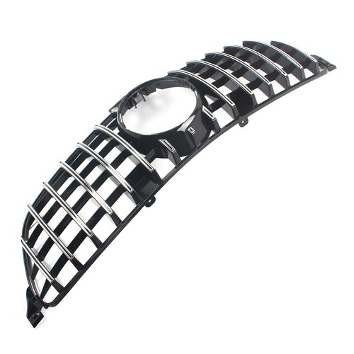 For Mercedes Benz W166 GLE Coupe SUV 2016-2019 GT R Silver Front Grille Grill - Picture 10 of 15