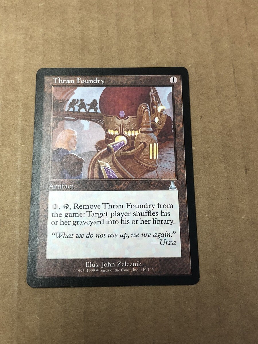 Magic the Gathering Thran Foundry Card EDH Staples MTG We Combine Shipping
