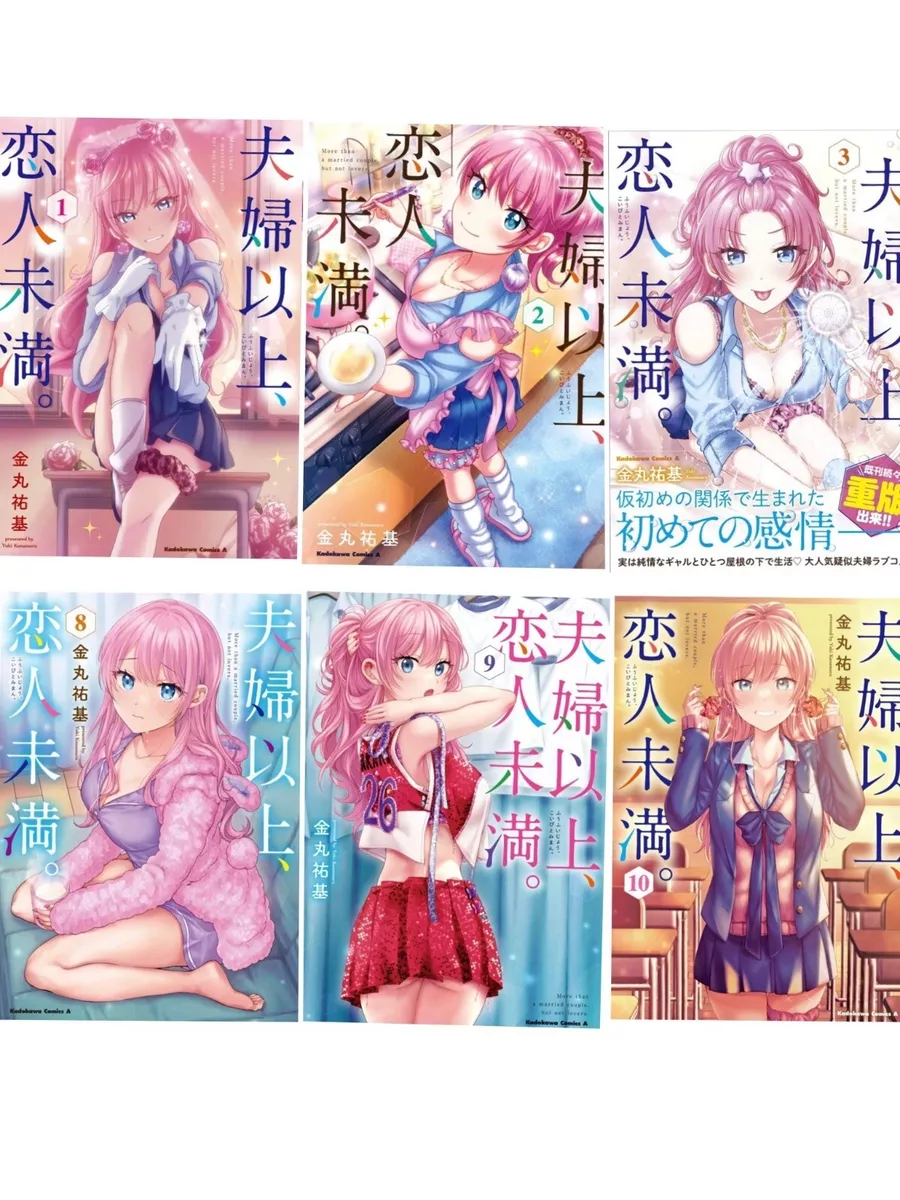 Fuufu Ijou Koibito Miman Vol. 1-10Japanese Comic Manga From Japan NEW