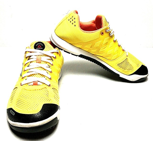 Reebok CrossFit CF74 Canary Yellow Shoes Women's Size 9 (W213) eBay
