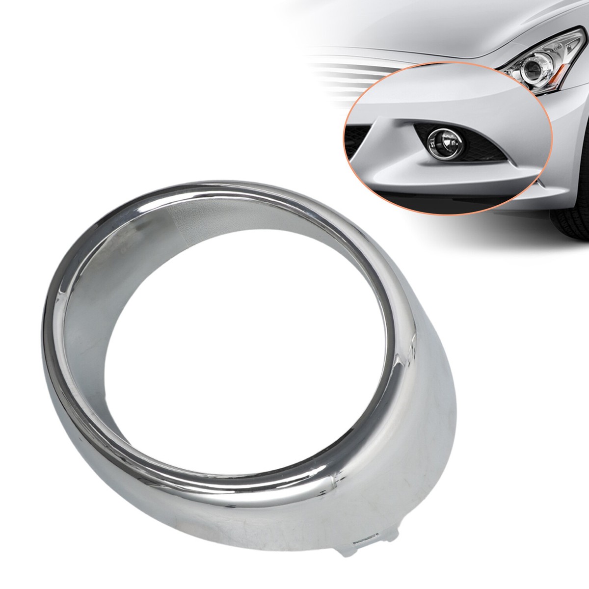 Rechts Mistlamp Chrome Frame 62256-1MS2A for Infiniti G25 G35 G37 10-13