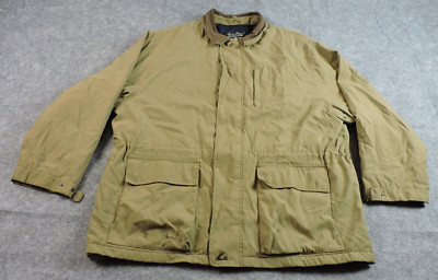 Eddie Bauer Mens 2XL XXL Chore Hunt Midweight Quilt Lined Parka Jacket Flaws