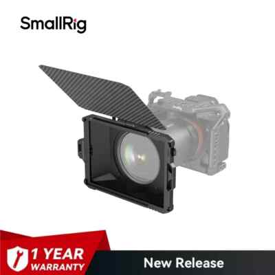 SmallRig Mini Matte Box Lite DSLR Matte Box w/ Carbon Fiber Top Flag for 4x5.65 