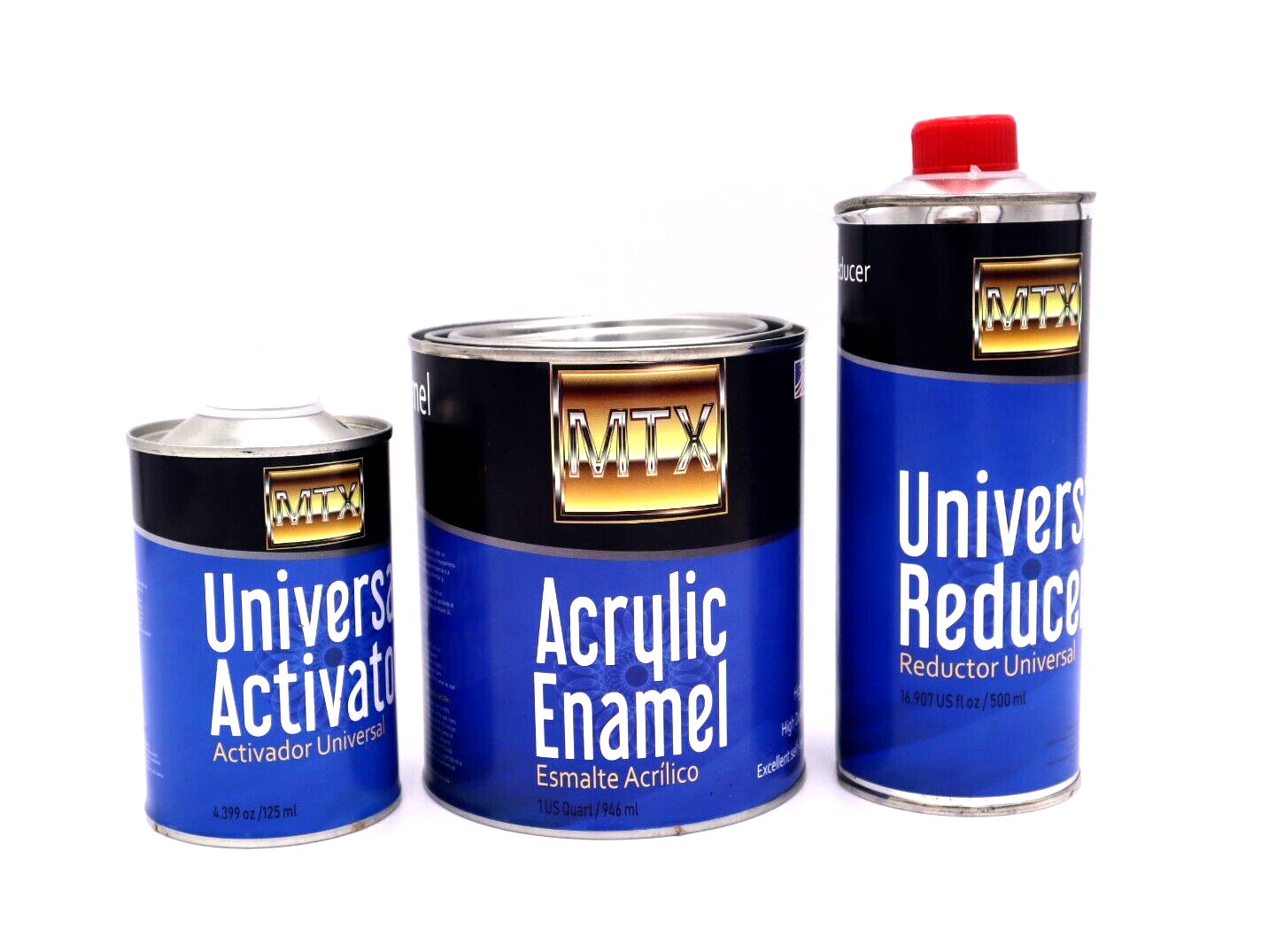 SUPER GLOSS WHITE 1 QUART kit Single Stage ACRYLIC ENAMEL Car Auto