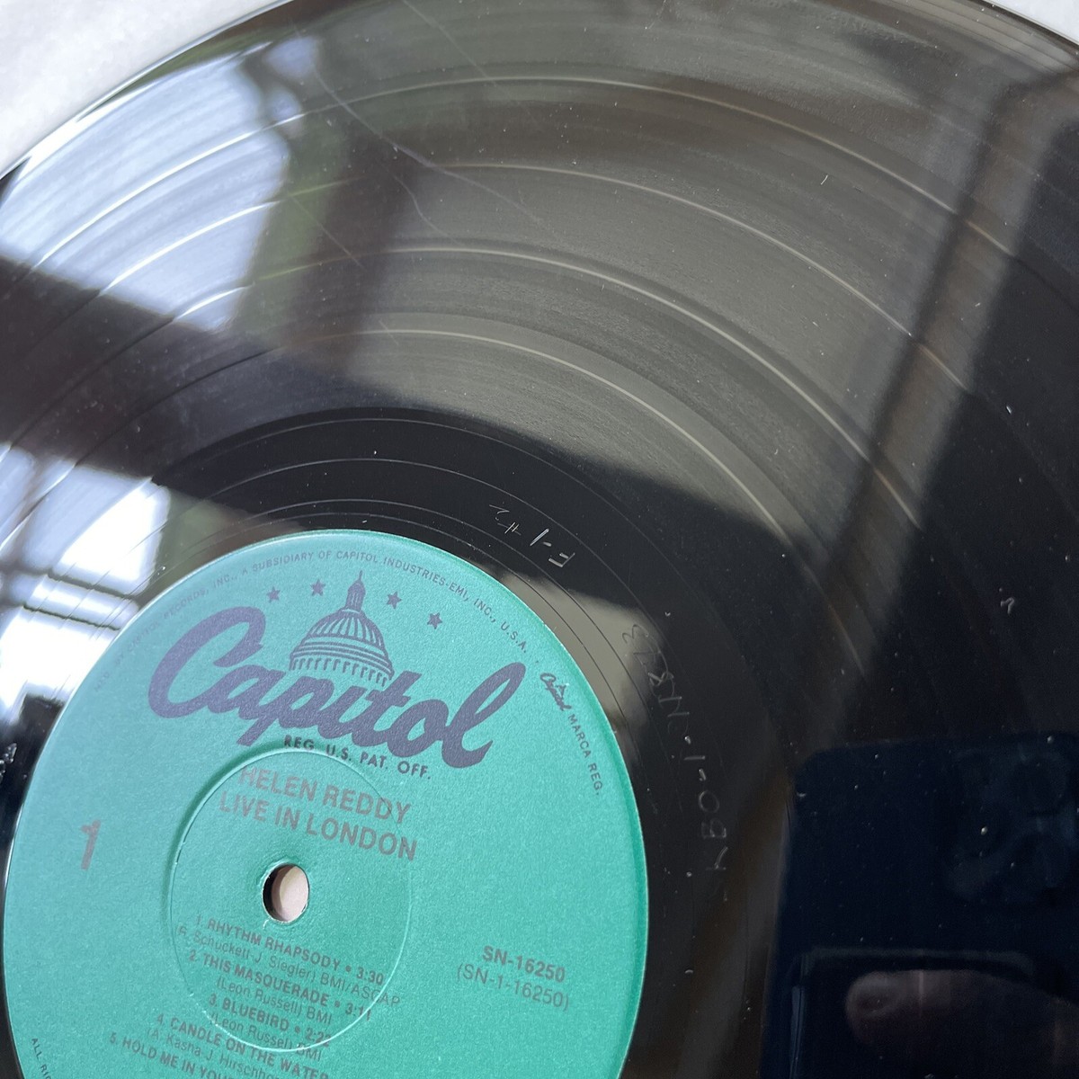TAPAN GHANA レコード Helen Reddy - 