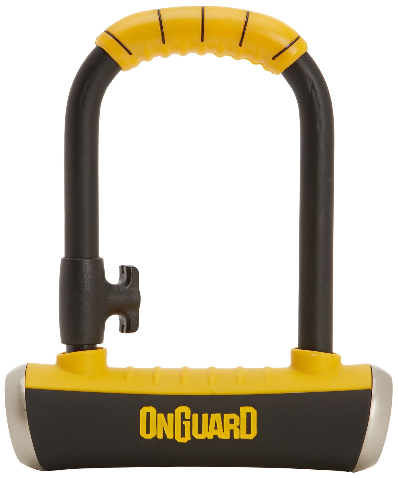ONGUARD Pitbull Mini, Lucchetto per Bicicletta. Unisex-Adulto, Nero-Nero, 90 x 1