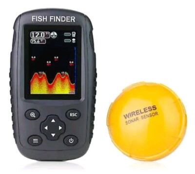 fish finders on ebay Amazon.com: Fuceter 2024 New Upgraded Portable Sonar Finder, Wireless Fish Depth Finder, Rechargeable Sonar Ball 105 Beam Angle, Handheld Fish Finder, for Ice, River, Sea, Shore, Kayak Fishing, etc. : Electronics 10C to 50C (14F to 122F) LUCKY Sonar Portable Fish Finder
