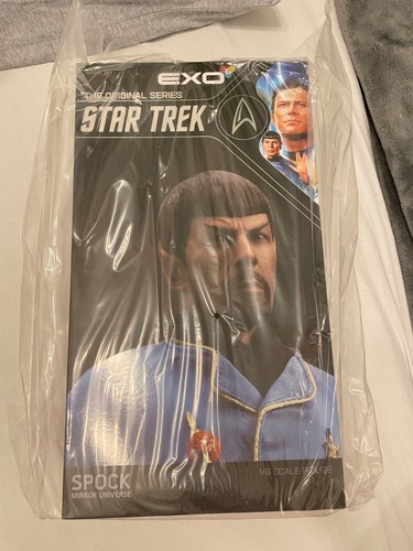 Star Trek TOS Mr. SPOCK Espejo Espejo Escala 1:6 30 cm Figura EXO-6 NUEVO - Imagen 2 de 4