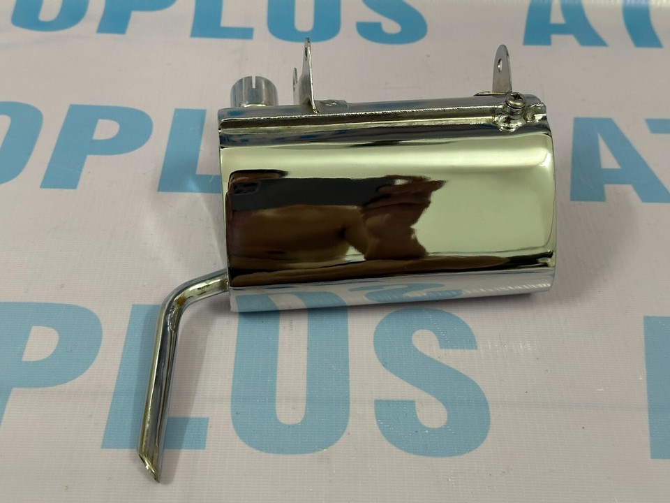 Stainless Steel Exhaust Muffler For Honda Z50 Monkey Bike, Mini Trail 50, ATC70 - Gold Finish, Direct Replacement