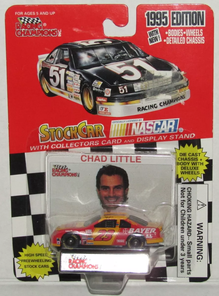 1995 Racing Champions, Chad Little #23 Bayer Extra Strength 1:64 Diecast  Car