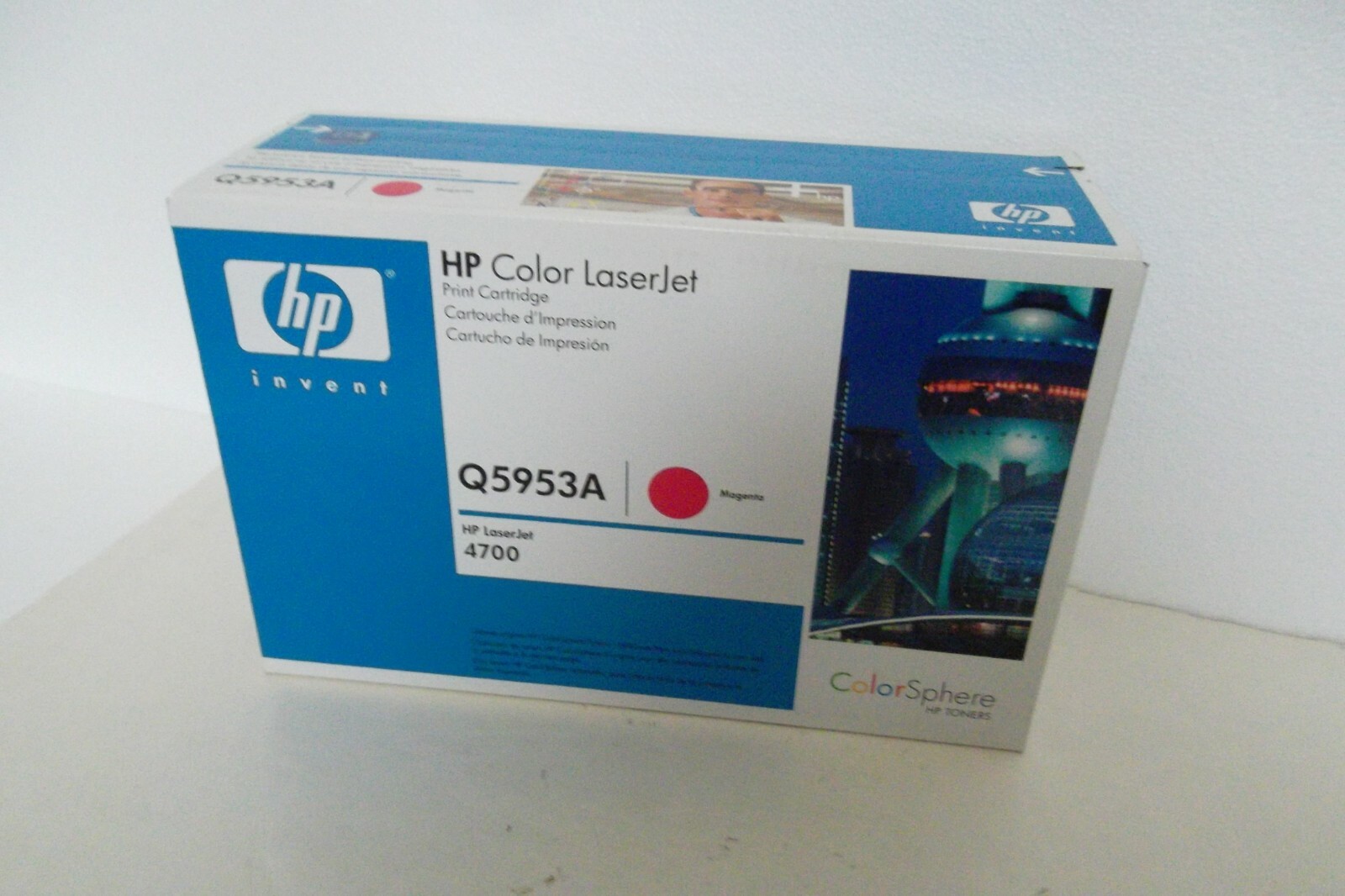 HP 643A Q5953A, Cartuccia Toner Originale da 10000 Pagine, Compatibile
