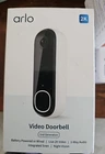 Arlo Video Doorbell 2K 2nd Generation Battery Operated Wired NEW SEALED
