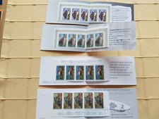 17 Briefmarkenhefte Deutsches Rotes Kreuz Bund u. Berlin, 1980 er u.90 er Jahre
