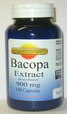 Bacopa Extract 900 mg 180 capsules bacopa monnieri  Brain Health