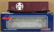 Atlas O Trainman 2001087-2 Santa Fe 50' 6" Boxcar O-Gauge LNIB