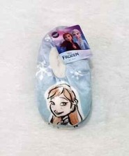 Girl's Toddler "FROZEN" Slip-On Faux Fur Slippers Size 2T-3T Multicolor  NEW