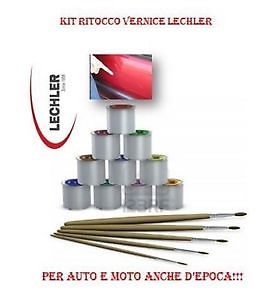 KIT VERNICE RITOCCO 5O GR LECHLER MOTO D'EPOCA ASI 8186 NIM A10 ROSSO VINO - Foto 1 di 3