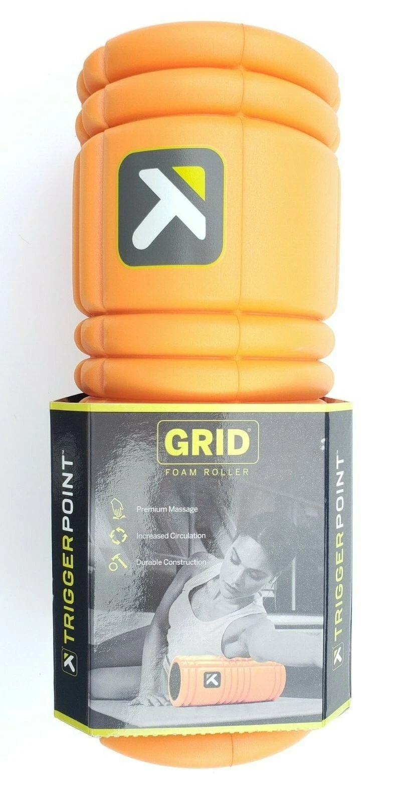 TriggerPoint Grid Foam Roller 13.0 Inches (L) - (3-Color Options)
Opens in a new window or tab