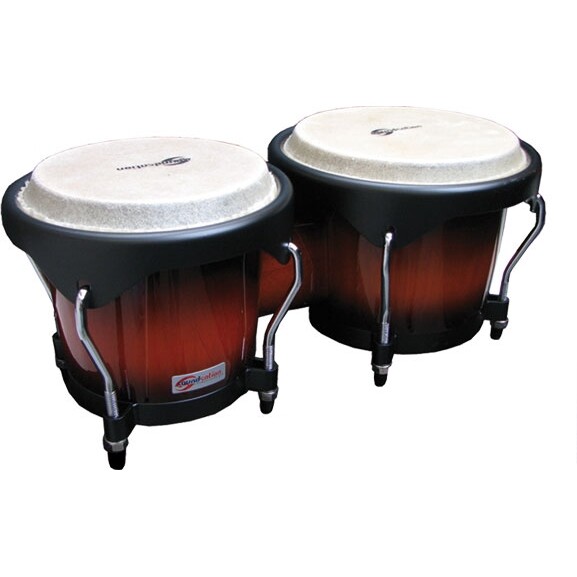 BONGOS SOUNDSATION SB01-SB  6"+7" SUNBURST HW-BK