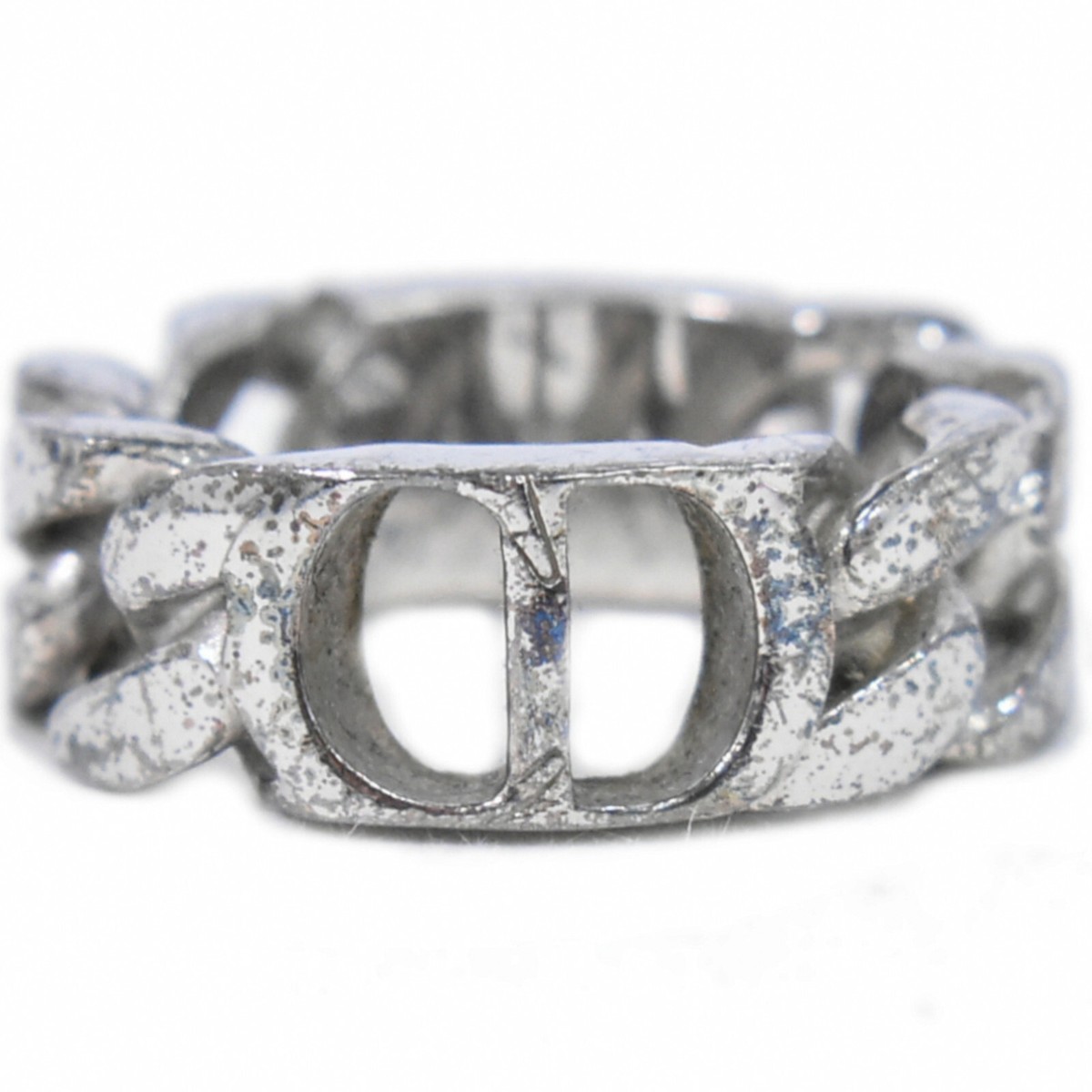 【ワンポイントアクセントに♪】DIOR★CDアイコンリング Dior CD Icon Ring 925 Silver #M US 10 13.8g | eBay