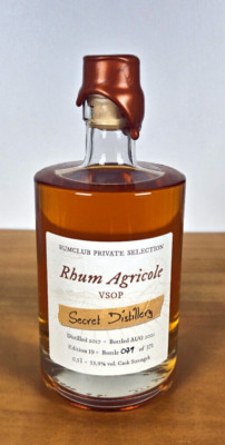 Rumclub Private Selection Ed. 19 Rhum Agricole VSOP 2017 4 Jahre