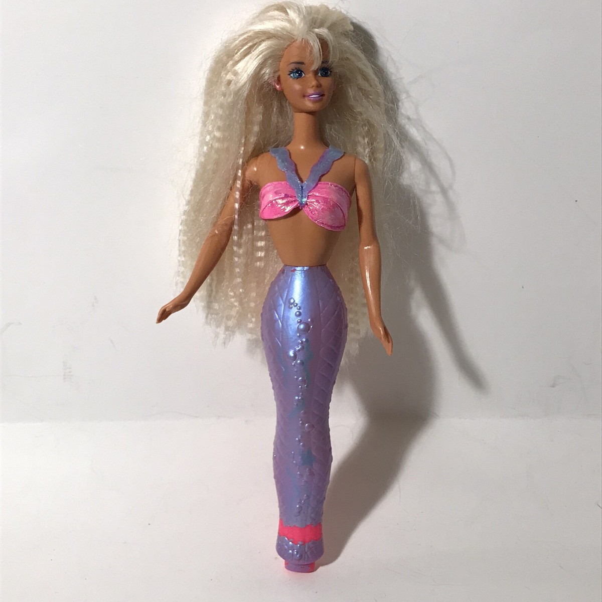 Vintage 1996 Bubbling Mermaid Barbie Doll Color Changing Missing
