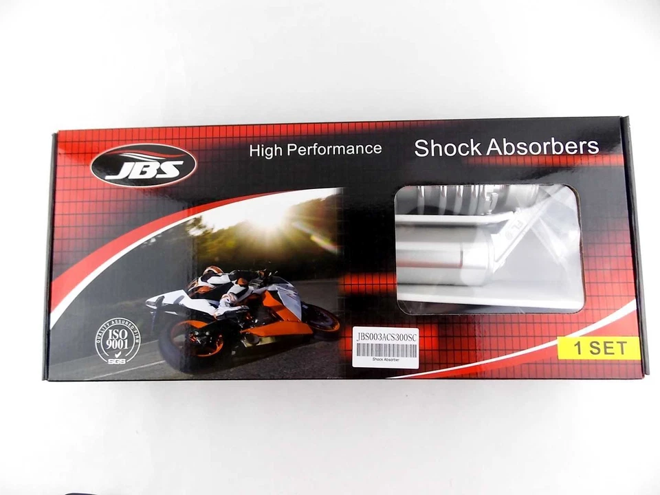 AMORTIGUADORES TRASEROS SUZUKI GT250 300mm JBS AIRE NITRÓGENO CELDA SC Foto 4 de 4