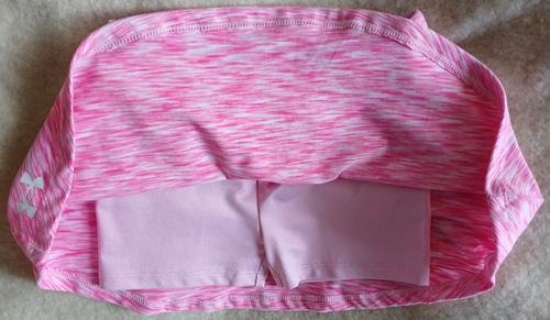 UNDER ARMOUR BLUE & PINK SKIRT/SKORT OUTFIT-CHILD SIZE 4-NEW WITH TAGS - Picture 5 of 6