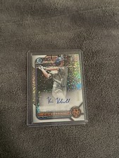 2022 Bowman Chrome Kevin Kendall 1st Bowman Auto Speckle #’d /299 CPA-KK 🔥🔥🔥
