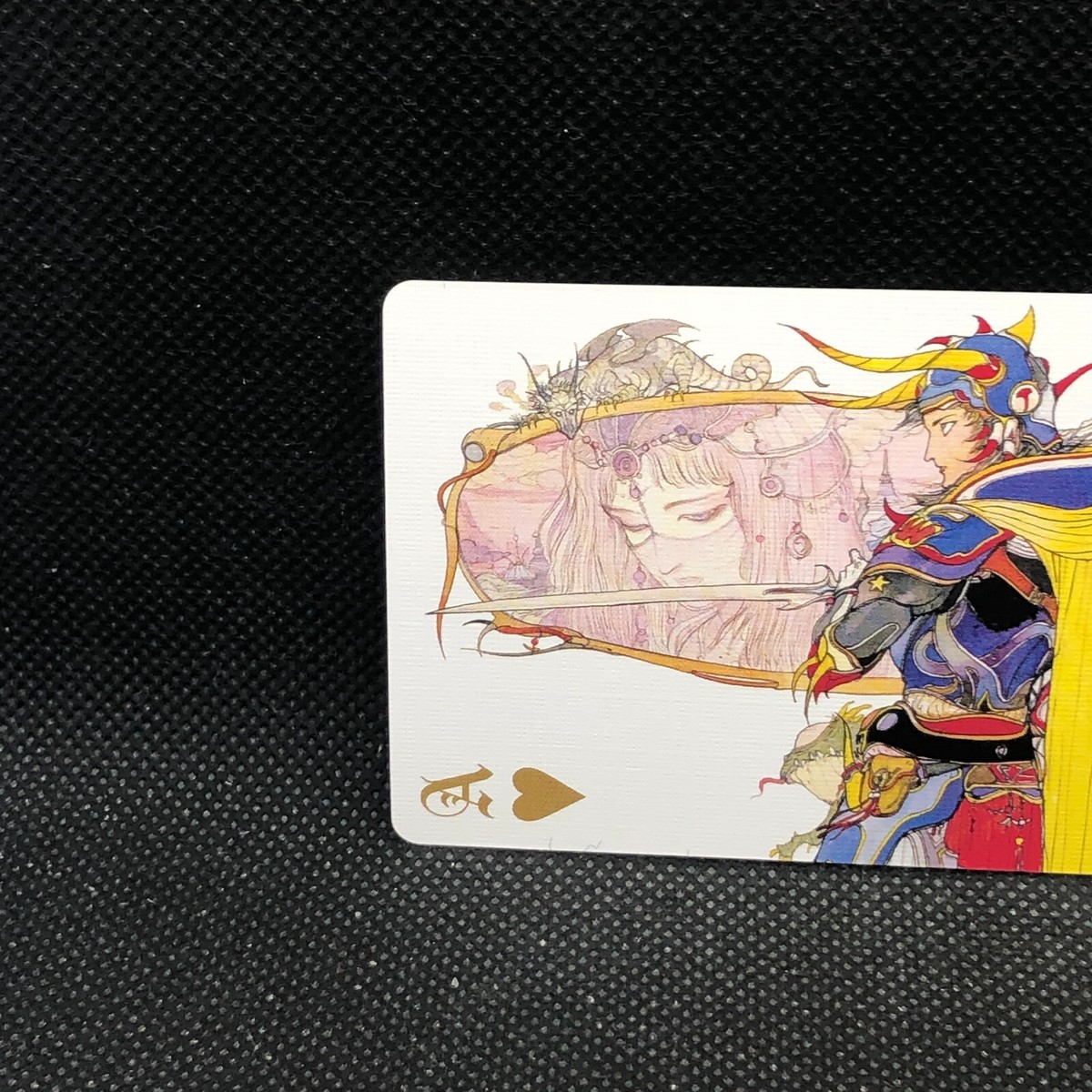 35th Final Fantasy Anniversary Play Card Yoshitaka Amano UT Heart
