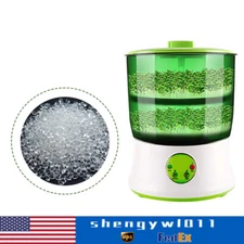 20W 2-Layer Bean Seed Sprouter Machine Household Automatic Bean Sprouts Machine