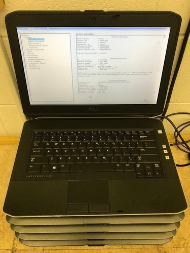 lot of 5 - dell latitude e5430 - intel core i5 2.