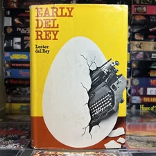 Early Del Rey by Lester Del Rey 1975 Hardcover Book Club Ed Sci-Fi Anthology