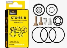 Appion Refrigerant Recovery Unit G1Single Compressor Seal Repair Kit, KTG166-R