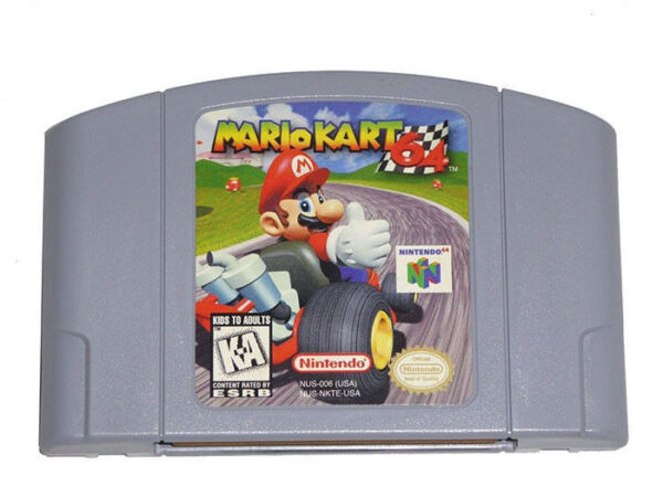 Mario Kart 64 - Nintendo 64 - JP Original ( USADO ) - Rodrigo Games