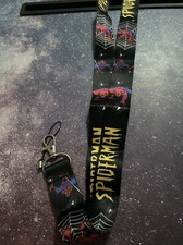 Spiderman Superhero Movie Themed Lanyard ID Badge Key Holder