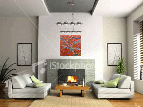 Copper Painting Original Art Metal Unique 24x24 Home Decor Atlanta Artist - Picture 9 of 9