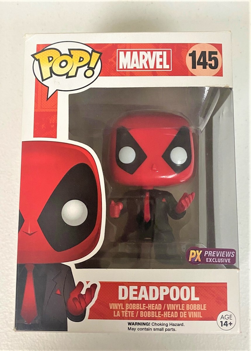 デッドプール ファンコ 1345 Deadpool Funko フィギュア Funko POP! Deadpool - Deadpool In Suit And Tie - PX