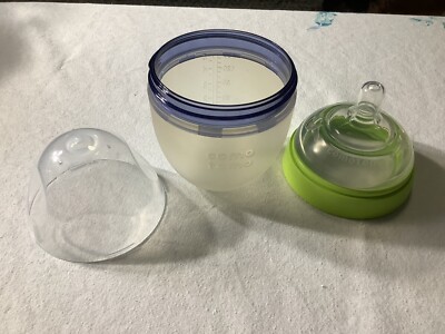 Comotomo 150TG 5oz. Natural Feel Baby Bottle - Green