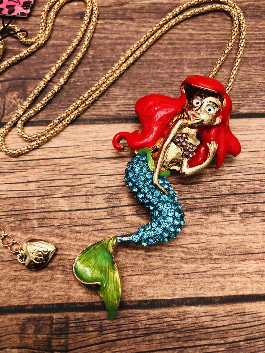 Little mermaid pendant clearance