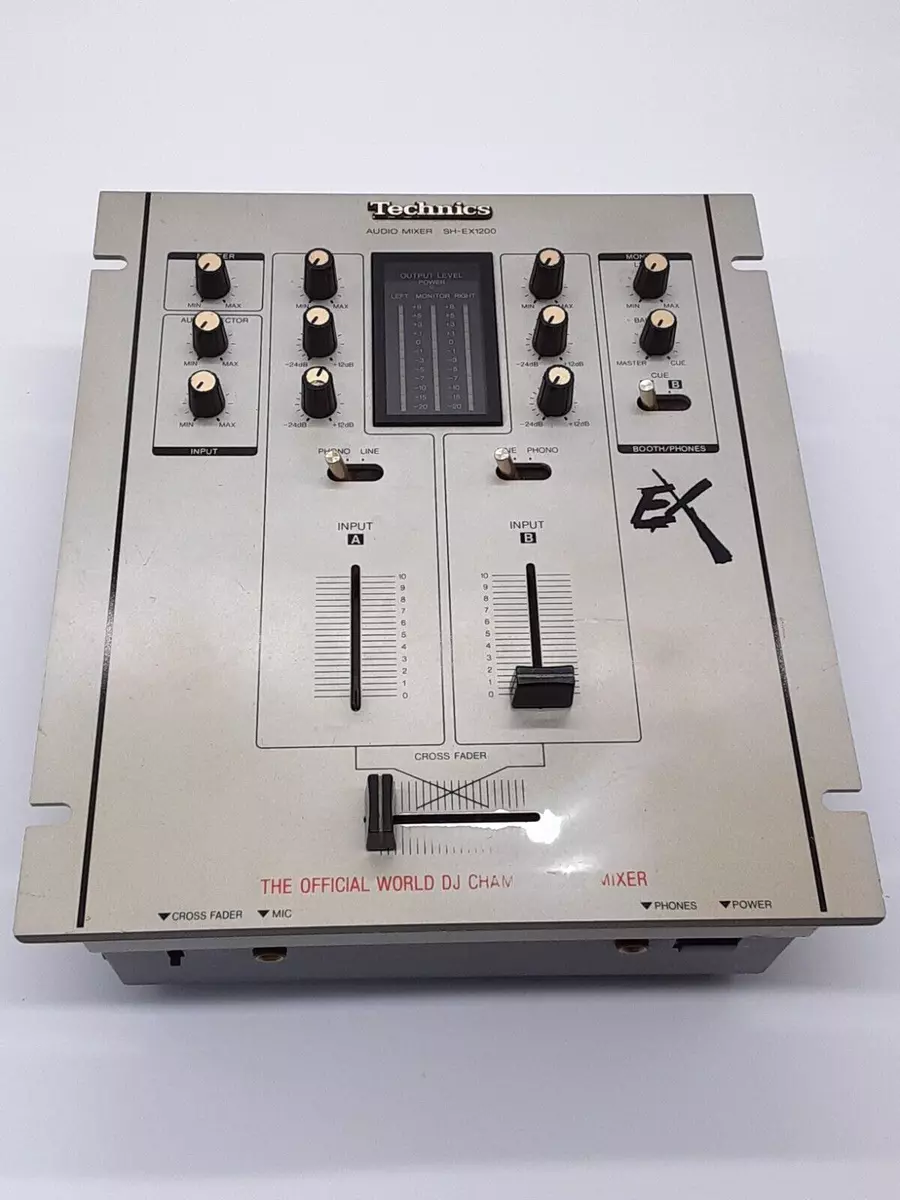 元箱あり♪ テクニクス SHーEX1200 オーディオミキサー 日本製 元箱あり♪ テクニクス SHーEX1200 オーディオミキサー 日本製