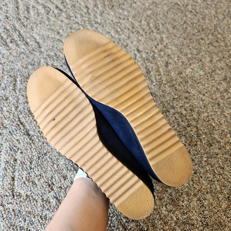 Grasshoppers绒面革楔形乐福鞋 — 第 3/4 张图片