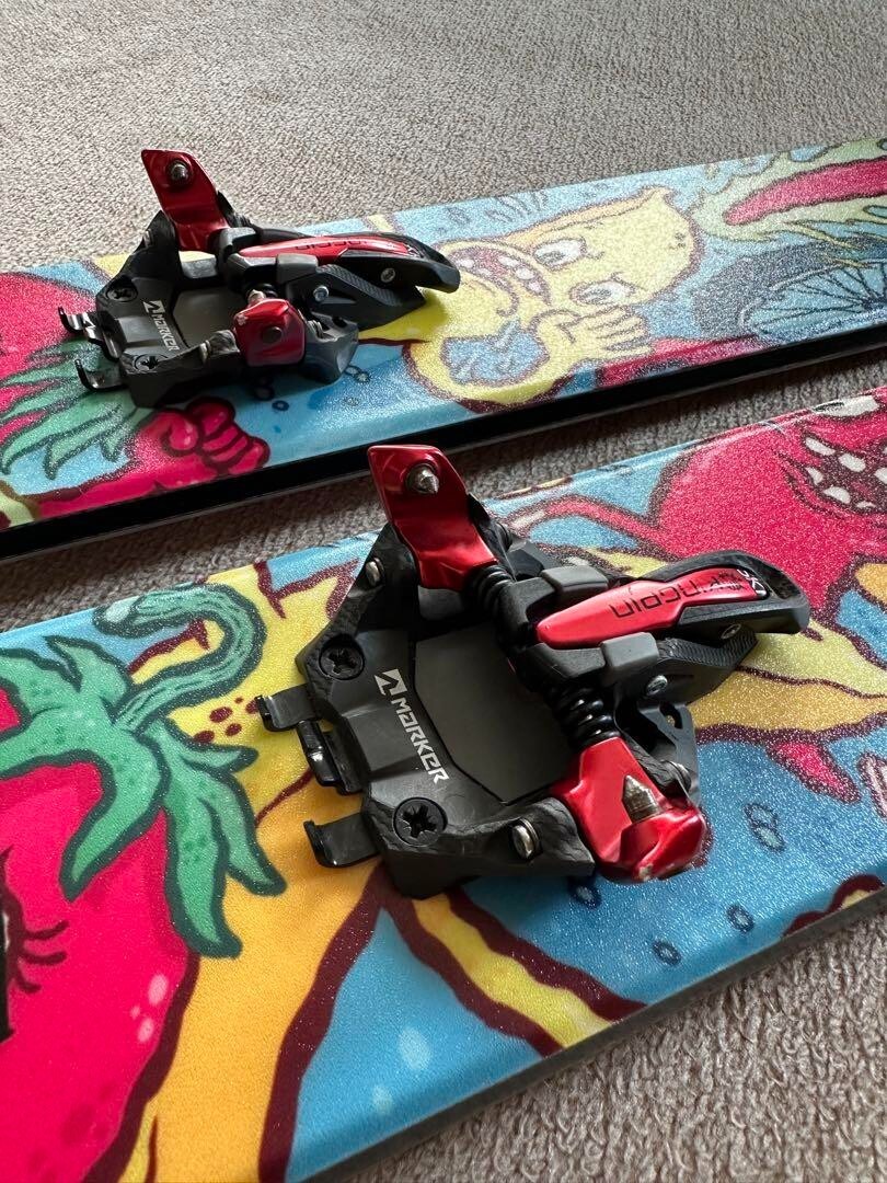 2022 Moment Chipotle Banana Tour 186cm Skis Radius 33.0m 1/2