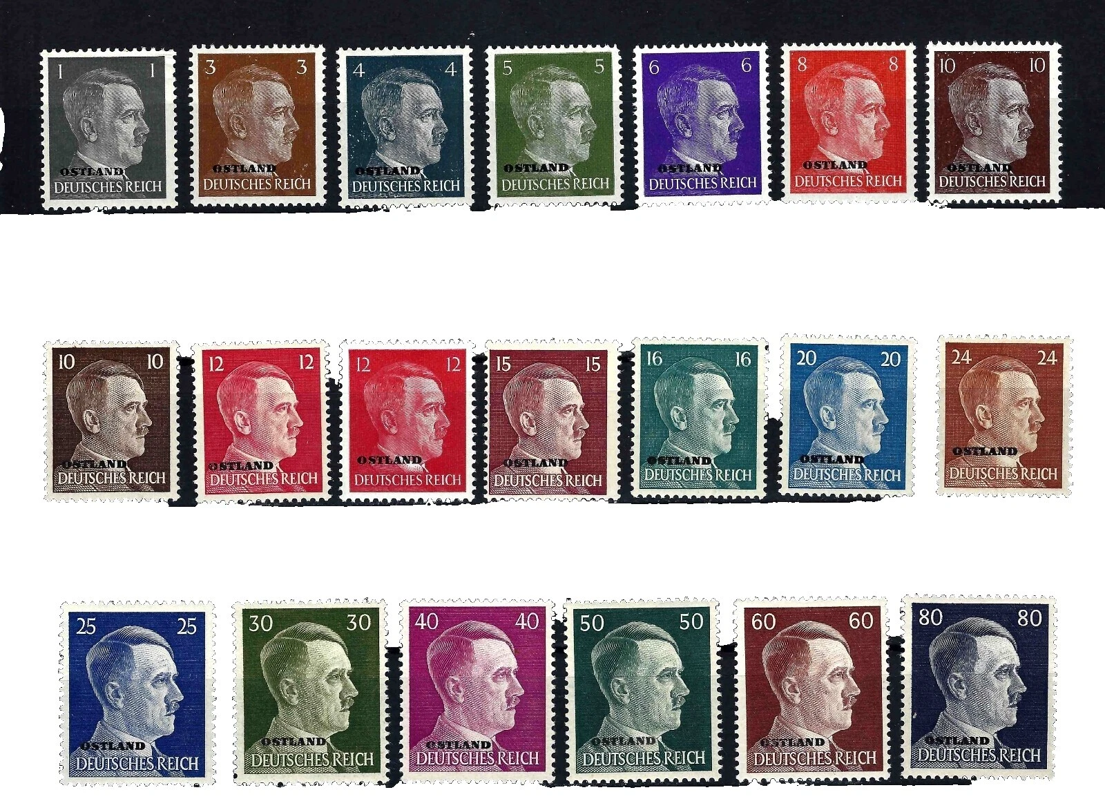 1941-1950 Year of Issue Ukrainian Stamps