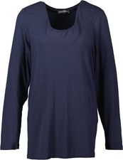 NEU ! Base Level Curvy Damen Langarmshirt blau Gr. 46