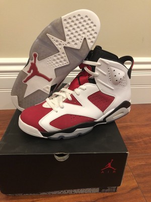 2014 Jordan 6 Carmine Retro OG SIZE 11 