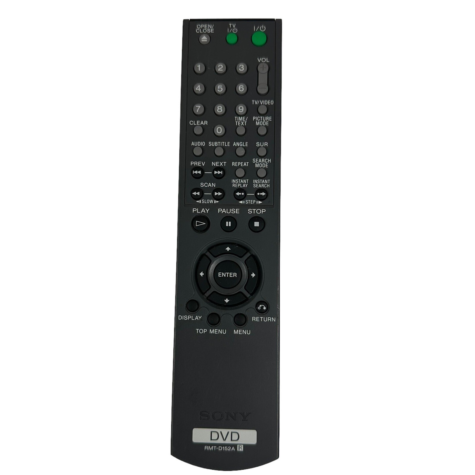 Genuine Sony RMTD152A DVD Player Remote Control Tested Working eBay