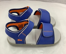 See Kai Run Boys Size 11 Shoes Logan Blue Walking Sandals