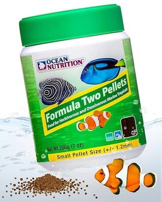 Ocean Nutrition Formula Two Pellets - Fish Food for  Assorted Sizes , Styles 