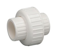 Homewerks 511-14-12-12B 1/2 in. PVC Schedule 40 Solvent-Weld Slip x Slip Union